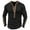 Black, variant on Haoxianjian Mens Shirts White Henleys Shirts For Men Vintage Pullover V-Neck Breasted E4Lastic Solid Color Buttons Long Sleeve V-Neck Blouses & Shirts Casual Long Sleeve Pullover