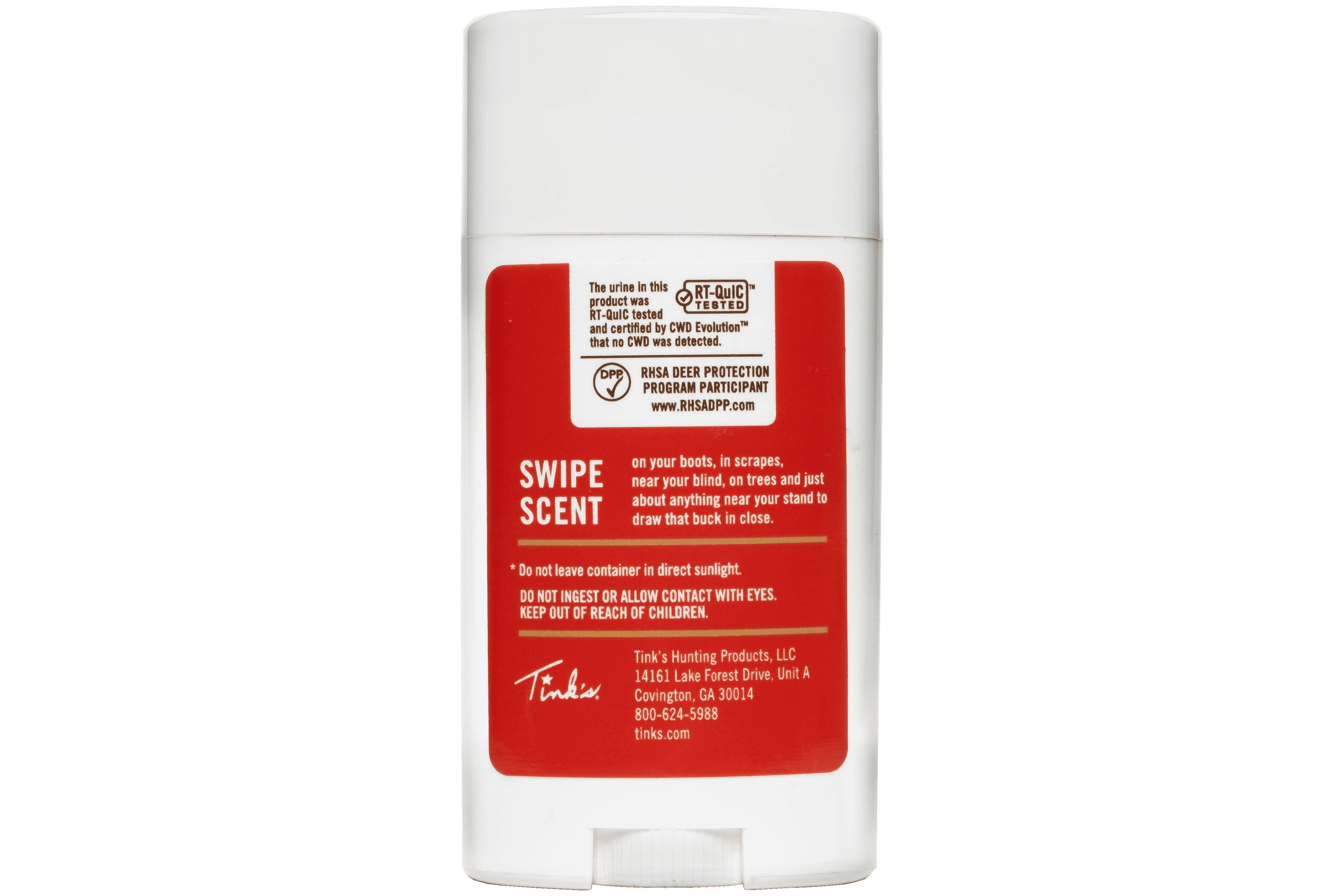 Tink's #69 Doe-In-Rut Estrous Doe Urine Natural Scent Stick 2.75oz