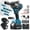 Blue, variant on RELOIVE Cordless Impact Wrench Kit,885 FT-lbs(1200N.m) Max Torque,1/2" Heavy-Duty Brushless Motor,4-IN-1 Electric Impact Driver,2 x 4.0Ah Batteries for Car Home Repair