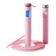 thumbnail image 1 of Cuerda para saltar para fitness, ajustable 2 en 1, con y sin cuerda, con peso Rosado, 1 of 9