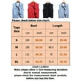 thumbnail image 2 of Capreze Men's Denim Jacket Sleeveless Jeans Vest Button Down Waistcoat Casual Jackets Lapel Blue L, 2 of 9