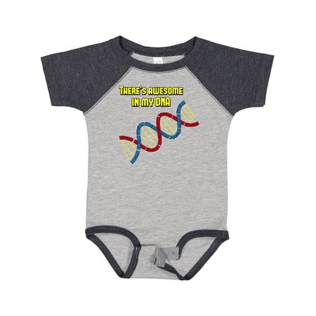 

Inktastic Awesome DNA Gift Baby Boy or Baby Girl Bodysuit