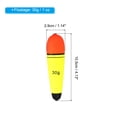 thumbnail image 2 of 1oz Fishing Slip Bobbers EVA Fishing Float, Yellow, 3 Pack, 2 of 6