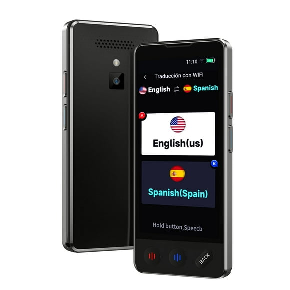 AI Language Translator Device, 2026 Upgraded Translator No WiFi Needed, Support ChatGPT, Voice Instant Two-Way 150 Language Trans