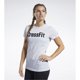 thumbnail image 1 of Reebok Womens CrossFit Graphic T-Shirt, lgreyh, L, 1 of 2