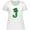 AA-White, variant on Inktastic Irish St Patricks Day Letter J Monogram Women's Plus Size T-Shirt
