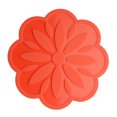 thumbnail image 1 of 2 Pack Silicone Trivet MatHot Pads For Pots & Pans, Spoon Rest & Coasters Heat Resistant Non Slip Flexible & Durable - Red, 1 of 6