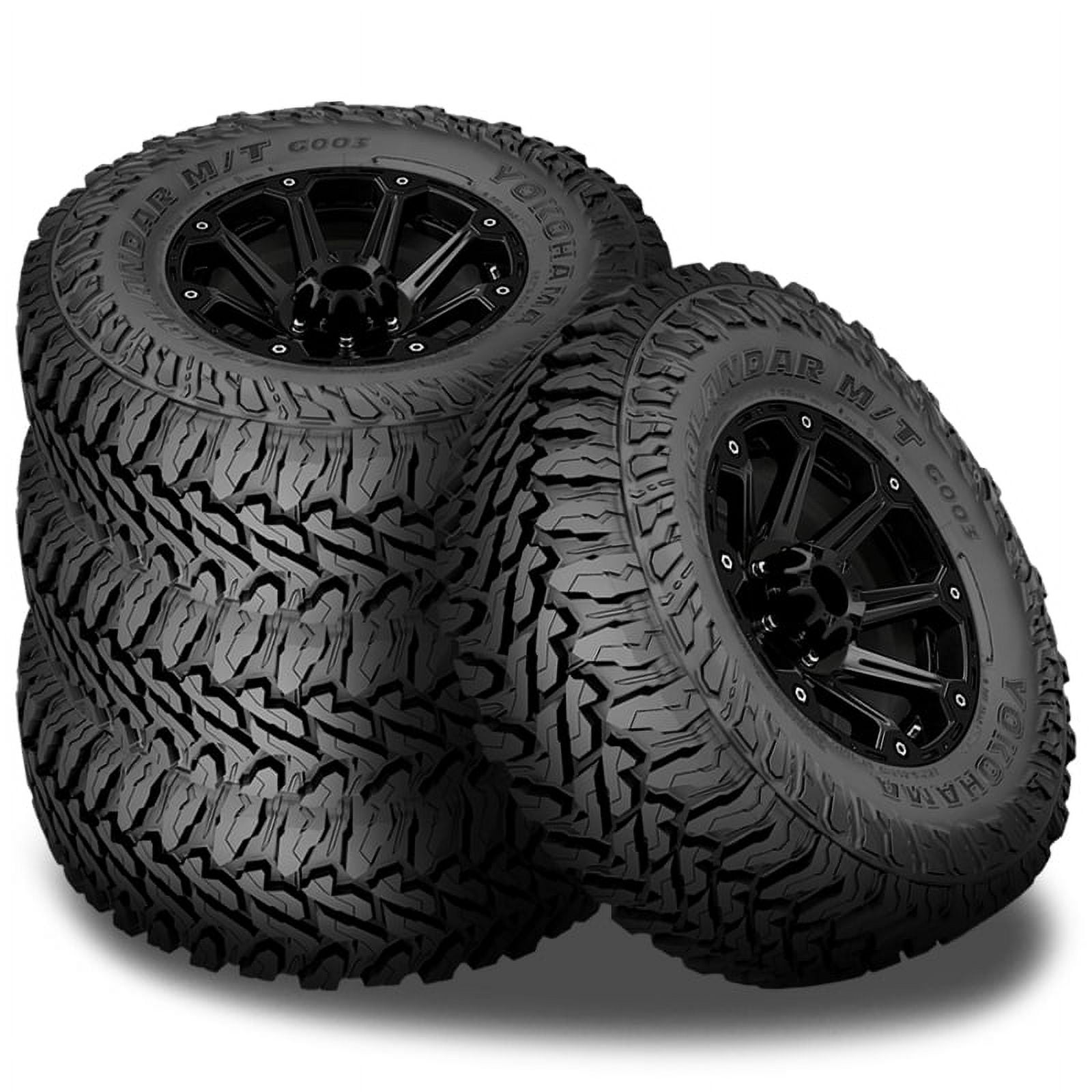 Yokohama Geolandar M/T G003 LT 285/75R17 Load E (10 Ply) MT Mud Tire Fits:  2007 Dodge Ram 2500 Power Wagon - Walmart.com