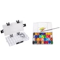 thumbnail image 2 of Coofit Paint Tray Palette Creative Checkered Plastic Artist Palette Paint Pallet, 2 of 3