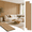 Oak, variant on 2-Pack Wood Slat Acoustic Wall Panels, 24" x 94.3" MDF Slat Wall Paneling for Modern Interior Wall Decor, Sound Absorbing Accent Panels, 31.4 Sq. Ft,American Walnut