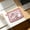 Pink-PK, variant on MMJ Small Mesh Travel Pouch Portable Mini Organizer Bag for Cosmetics Coins Cards 9.4x5.9in