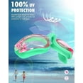 thumbnail image 2 of Aegend Kids Swim Goggles, Pack of 2 Swimming Goggles for Children Boys & Girls Age 3-14, 2 of 10
