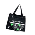thumbnail image 4 of Bolsa de raqueta de bádminton para fitness, deporte, para mujer y hombre, bolso de tenis multiusos. Negro, 4 of 8