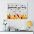 thumbnail image 3 of Scripture Walls  Thanksgiving to God 2 Corinthians 9:11 Wall Art Bible Verse Print Ready to Hang Unframed, 3 of 10