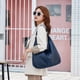 thumbnail image 2 of Bolso de mano para mujer, bolso de mano para mujer, bolso de hombro con asa superior de piel sintética suave y gran capacidad., 2 of 2