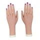thumbnail image 1 of Mano de maniquí para entrenamiento de uñas suave, accesorio fotográfico para joyería, collar piel mano izquierda derecha, 1 of 8