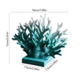 thumbnail image 2 of Coral Decor, Resin Coral Statue, Nautical Decorations for Home, Bedroom, Bathroom, Living Room, Beach/Coastal/Ocean Themed Cabinet Shelf Tabletop Decor, 2 of 6