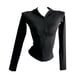thumbnail image 1 of Camisa de protección solar con capucha para mujer Sudadera con capucha de gran tamaño para correr Trekking Ciclismo, 1 of 9