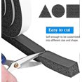 thumbnail image 2 of Neoprene Weather Stripping Foam Tape Seal for Insulation, 2 of 5