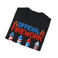 thumbnail image 4 of Official Fireworks Technician If I Run, You Run Novelty Art Unisex T-Shirt, 4 of 4