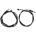thumbnail image 2 of 10x Front+ Rear Brake Pad Wear Sensor Set for - X3 F25 X4 F26 Auto Car Accessory Brake Lines 34356790303+34356790304,10 x Brake Pads Wear Sensor,Black, 2 of 5