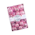 thumbnail image 3 of Adornos de bolas de Navidad Macarena 26 piezas Rosa, 3 of 8