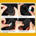 thumbnail image 3 of Luz Estroboscópica Para Cascos Cascos a prueba de agua Lámpara de mariquita Advertencia de seguridad Luz estroboscópica (negro + rojo), 3 of 6