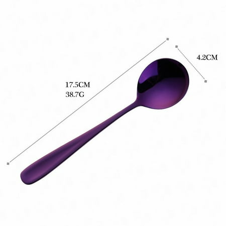 

Stainless Steel Scoop Household Ice Cream Spoon Creative Cute Korean Round Scoop Tableware Dessert Spoon Teaspoon Dropshipping
