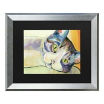 Trademark Fine Art 'Sunbather' Canvas Art by Pat Saunders-White