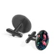 thumbnail image 2 of Flamingo Stylish Stainless Steel Shirt Cufflinks for Formal Events, 2 of 6