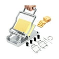 thumbnail image 7 of Commercial Cheese Slicer, Aluminum Alloy Block Cheese Cutter with 3/8" and 3/4" Stainless Steel Blades, Cheese Butter Cutting Board Slicer Cutting Blade Replaceable, Silver, 7 of 7