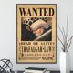 thumbnail image 3 of Póster autoadhesivo de One Piece, Orden de recompensa, Luffy, papel tapiz, figuras de Ace, Nami, decoración del hogar, pintura, Anime Zoro, arte de pared, Sanji, 3 of 5