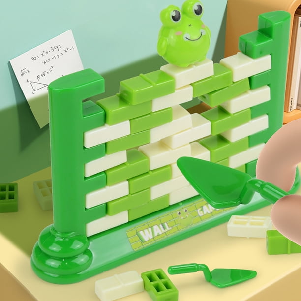 Jeu De Blocs Empilables Mini Jenga - Jouet éducatif En ABS, Pour Famille, Voyages, Développement Motricité Et Logique