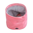 thumbnail image 1 of KLKCMS Foulard Chauffante 3 Vitesses Réglables Foulards d'Hiver pour Cyclisme Ski Voyage Extérieur Rose, 1 of 9
