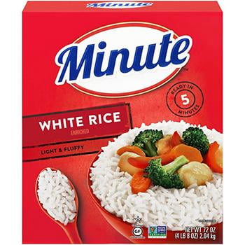 Product of Minute Rice Instant Enriched Long Grain White Rice 72 oz