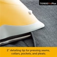 thumbnail image 4 of TG1600 Pro Plus 1800 Watt SmartIron with Auto Lift - for Clothes, Sewing, Quilting and Crafting Ironing | Diamond Ceramic-Flow Soleplate Steam Iron, Yellow, 4 of 7
