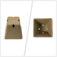 thumbnail image 3 of COMPUKAS 100pcs Degradable Nursery Plant Cups Khaki Paper Pots for Succulent Planting and Storage, 3 of 8
