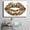 Gold, variant on Mudket Framed Gold Leopard Print Lips Canvas Wall Art, Trendy Fashion Wall Decor for Women Bedroom, Funny Leopard Wall Art, Ready to Hang - 12"L x 8"W