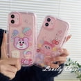 thumbnail image 2 of Samsung A14 A54 A34 A04 A04s A13 A23 A53 A03 A03s A02s A52 A72 A32 A22 A12 A71 A51 A50 A50s A30s A11funda De Teléfono Jabón De Oso Rosa Cubierta Suave Gao Jiahui unisex, 2 of 2