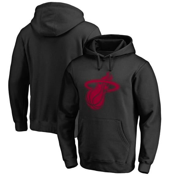 Men's Black Miami Heat Taylor Pullover Hoodie