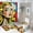 style-1181, variant on Blonde Girl Shower Curtain Sets with Rugs 4 Piece Shower Curtain Set with Shower Curtain And Rugs 4 Piece Birthday Gifts for Daughter Waterproof Fabric Bath Curtains for Bathroom Decor