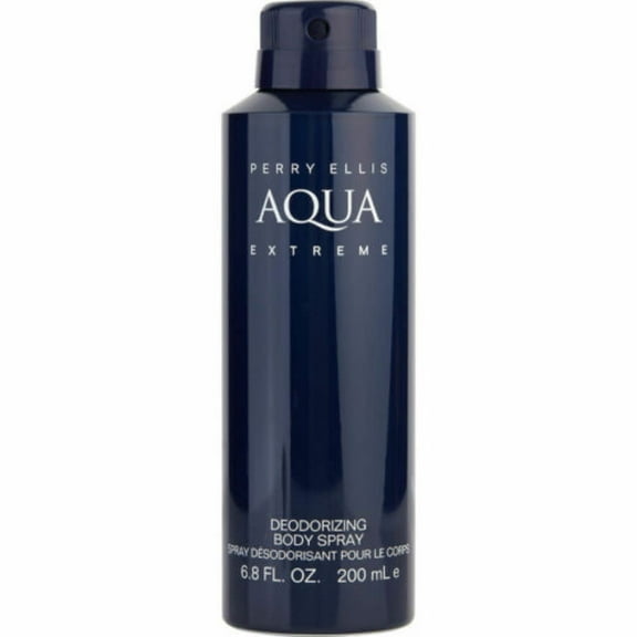 Perry Ellis Men's Aqua Extreme Deodorant Body Spray 6.8 oz Fragrances 844061011175