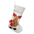 thumbnail image 2 of Calcetines Decorativos Navideños con Diseño de Muñeco de Nieve para Ancianos, Calcetines Blancos para Regalo, Decoración Colgante para Chimenea Del Hogar., 2 of 5