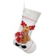 thumbnail image 2 of Christmas Decorative Socks Elderly Snowman White Gift Socks Home Fireplace Hanging Decoration, 2 of 5
