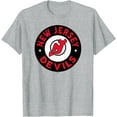 thumbnail image 1 of New Jersey Devils Symbol Gray Officially Licensed T-Shirt - White - M, 1 of 2