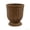 Yellow #t86, variant on Uxgjfwu Goblet Woven Planter Urn Shape, Handmade Rattan Style Vase for Home Decor, Decorative Container for Flowers, Rustic, Natural Material, Unique