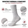 thumbnail image 5 of Yacht & Smith Womens Thermal Slipper Socks, Non-Skid with Gripper Bottom, Assorted Colors (12 Pairs Assorted B, (9-11)), 5 of 7