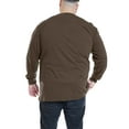 thumbnail image 3 of Wrangler Men’s Big and Tall Cotton Pocket Tee with Long Sleeves, Sizes 1XL-6XL, 3 of 4