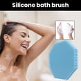 thumbnail image 4 of vnanda Exfoliating Bath Brush Silicone Exfoliating Shower Massage Brush with Handle Strap Non-slip Reusable Body Scrubber for A Refreshing Bath Experience, 4 of 7