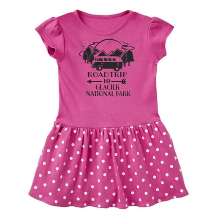 

Inktastic Road Trip To Glacier National Park Gift Baby Girl Dress